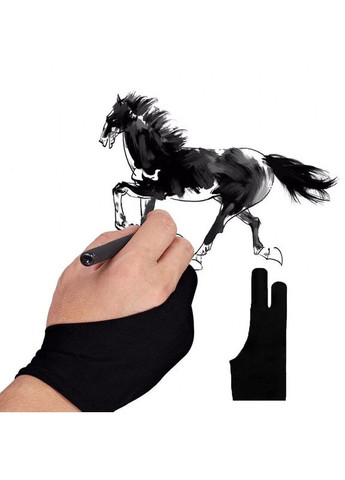 Перчатка для графического планшета. Размер М 16,518,5 см No Brand (303360498)