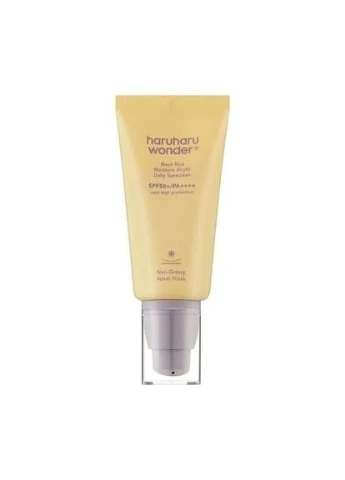 Haruharu Wonder Зволожувальний сонцезахисний крем для обличчя Black Rice Moisture Airyfit Sunscreen SPF50+/PA++++ (1068) — Крем, Південна Корея (401296899)