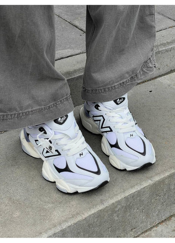 КРОСІВКИ ЖІНОЧІ NEW BALANCE 9060 WHITE BLACK НЬЮ БЕЛАНС 9060 No Brand чорні демісезони (367177714)