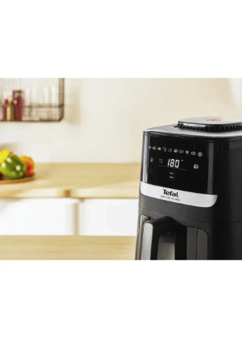 Мультипіч Easy Fry Silence Vision, 1670Вт, об'єм 5л, сенсорне управління, 10 режимів, з прозорим віконцем, пластиковий корпу Tefal (381232172)