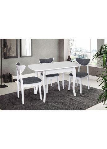 Стіл-трансформер кухонний розкладний COUNTRY Білий 855425-02 855425 Comfort Line (355467867)