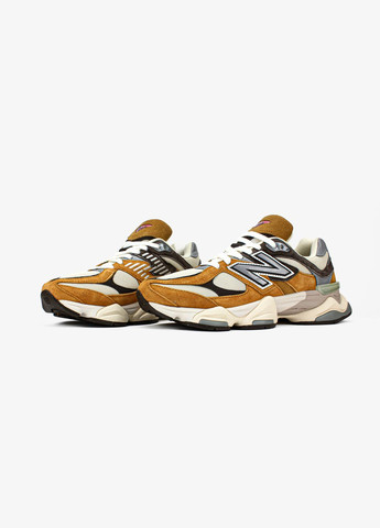 Кросівки жіночі і чоловічі New Balance 9060 workwear brown | Нью Беланс 9060 коричневі No Brand коричневі всесезони (311675138)