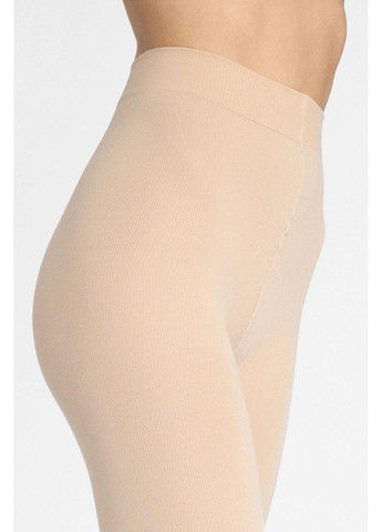 Колготки кремові теплі в рубчик з кашеміром Cashmere D09 Marilyn (351583182)