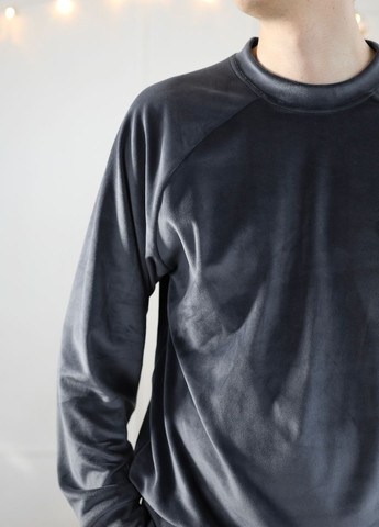 Темно-серый демисезонный комплект мужской MonsterBrand