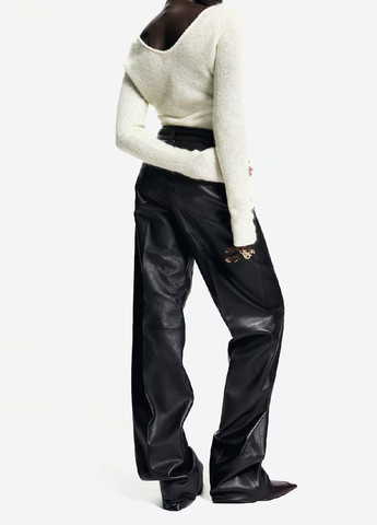 Молочный демисезонный свитер H&M