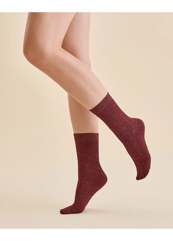 Бордові жіночі шкарпетки Gabriella однотонні (363020736)