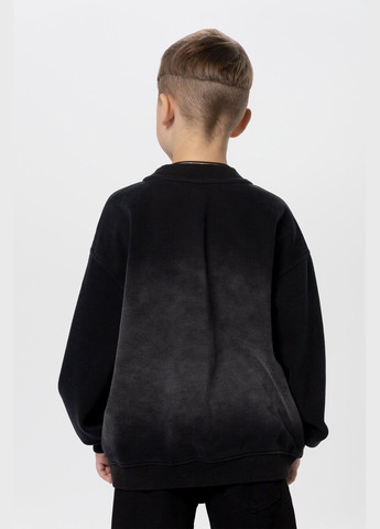 XZKAMI свитшот с принтом для мальчика 23830 110 см черный (2000990106872w) shop (2000990106872) черный повседневный