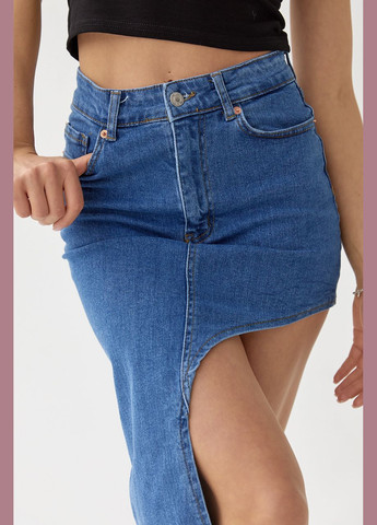 Джинсова спідниця з асиметрією Liton (297057599)