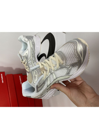 КРОСІВКИ ЖІНОЧІ ASICS GEL-KAYANO 14 WHITE SILVER АСІКС ГЕЛЬ КАЯНО 14 No Brand білі демісезони (368857805)