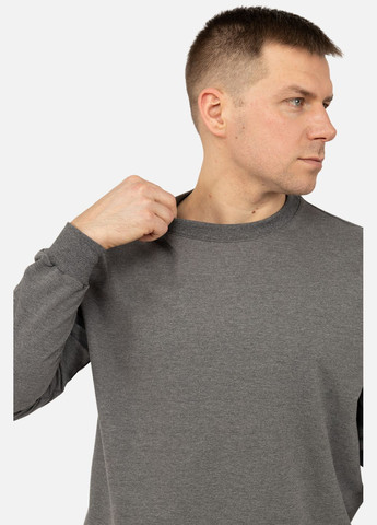 Темно-серый свитшот мужской цвет темно-серый цб-00266202 Yuki (316679327)