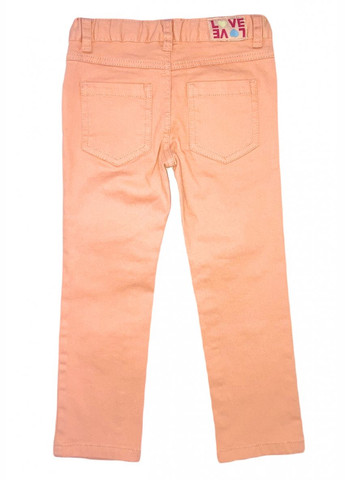 Оранжевые демисезонные зауженные джинсы skinny стрейтчевые для девочки 73535 Blue Seven