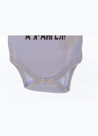 Боди с длинным рукавом для мальчика интерлок Ангел голубой 80 см (34823) Murat baby (296193340)