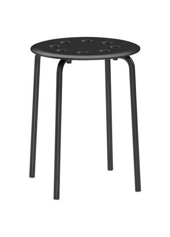 Табурет чорний IKEA (272150202)
