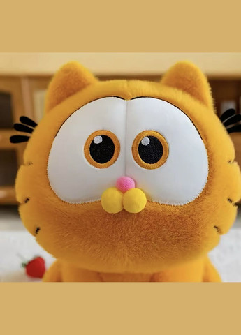 Іграшка дитяча м'яка плюшевий кіт Гарфілд (Garfield, Мультфільм) Помаранчевий, Wuke No Brand (345557255)