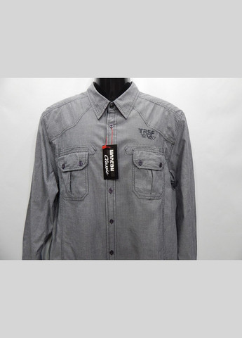 Чоловіча приталені сорочка з довгим рукавом Much More р.52 157ДР No Brand (315826269)