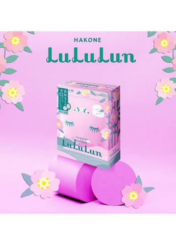 Face Mask Hakone Rose зволожуюча маска з екстрактом троянди, 7 шт х 4 уп LuLuLun (361384923)