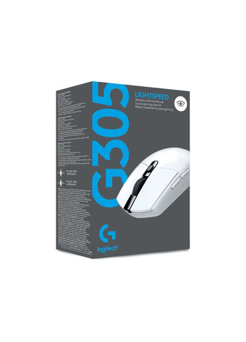 Миша ігрова G305 Lightspeed White Logitech (360427731)