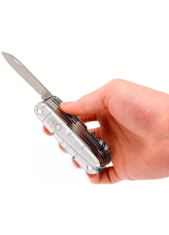 Ніж Swisschamp 1.6794.T7. Сірий Victorinox (327419770)