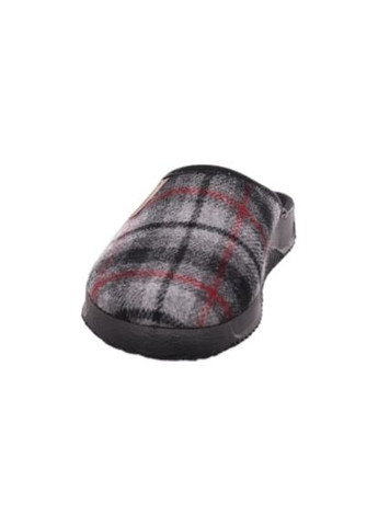 Серебряные мужские сабо soltau-h, антрацит/клеточка (арт.2781 82), (германия) ( ) Rohde