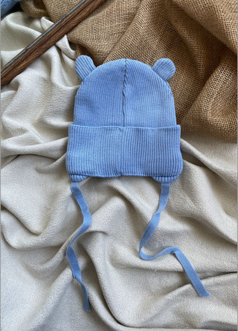 Детская шапка на завязках с милыми ушками Talvi Йоко (321963770)