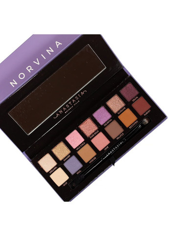 Палітра тіней для очей Norvina Eye Shadow Palette (14 відтінків) Norvina Anastasia Beverly Hills (278773863)