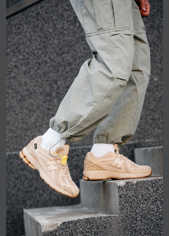 Бежеві Осінні кросівки чоловічі і жіночі new balance 1906r cordura beige | нью беланс 1906r бежеві No Brand