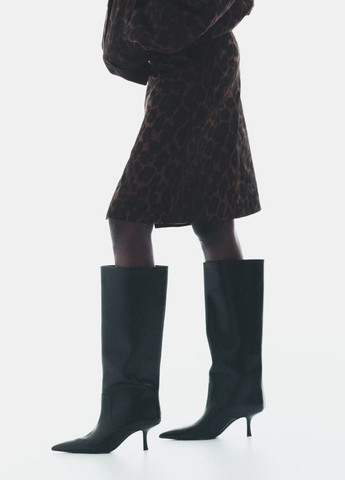 Разноцветная леопардовая юбка H&M