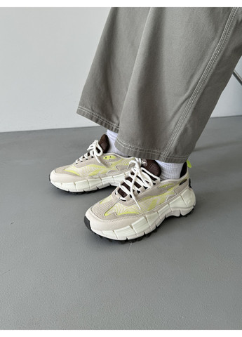 КРОСІВКИ ЖІНОЧІ REEBOK ZIG KINETCA 2.5 EDGE BEIGE РІБОК ЗІГ КІНЕТІКА No Brand бежеві демісезони (368870510)