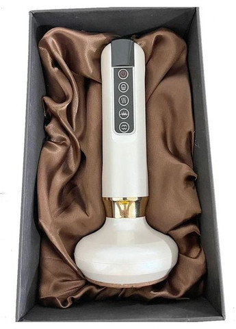 Вакуумный массажер для тела с инфракрасным нагревом и микротоками, 12 режимов, беспроводной, антицеллюлитный (белый) China (370847939)