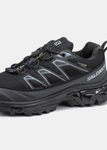 Черные зимние кроссовки зимние мужские salomon xt-6 expanse winter gore-tex black | саломон хт-6 экспанс черные No Brand