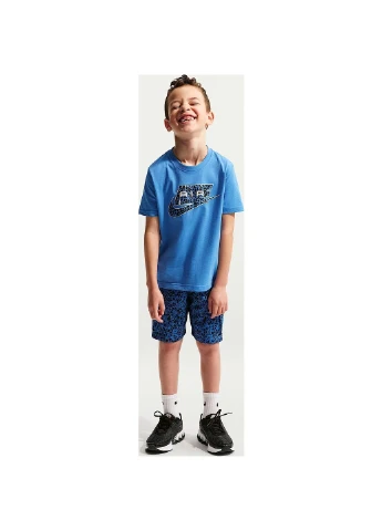 Синяя демисезонная комплект летний детский сине-черный 86p001-ul2 Nike DRI-FIT AIR