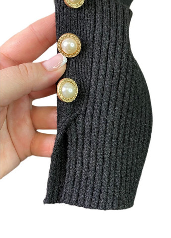 Чорний чорний,класичний джемпер з додаванням ангори джемпер N.Everyday