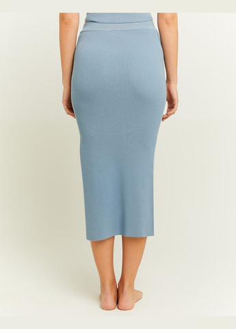 Голубая однотонная юбка Tally Weijl