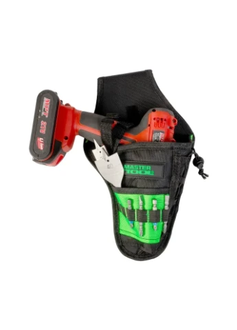 Сумка поясна для інструментів КОБУРА 300х190 мм 8 кишень 1680 DEN 79-1931 Mastertool (365626601)
