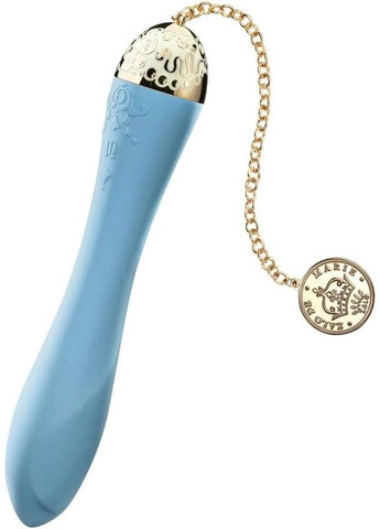 Вібратор універсальний силіконовий Marie-Rouge блакитний Zalo (347313981)