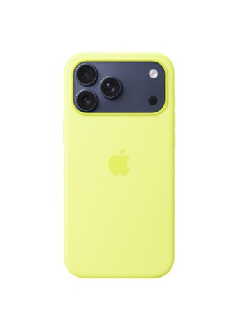 Чехол для мобильного телефона iPhone 17 Pro Max Silicone with MagSafe - Neon Yellow Model A3560 (MGFM4ZM/A) Apple iPhone 17 Pro Max Silicone with MagSafe - Neon Yel (366105271)