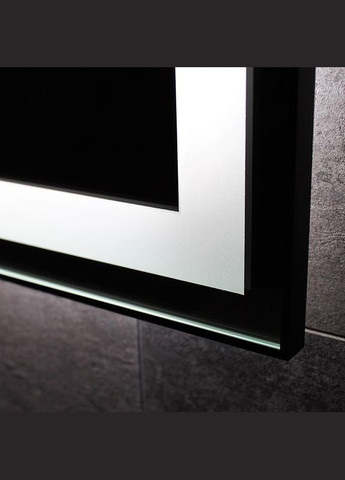 Зеркало LED DEM0061S1 Black 70х90 см Dusel (316720333)