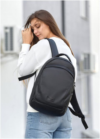 Жіночий рюкзак з відділенням під ноутбук Чорний (3740271343) Sambag (361244701)
