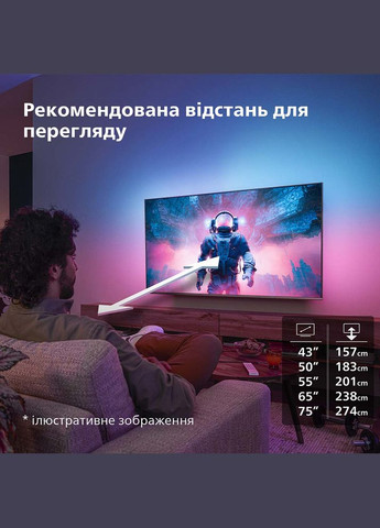 Телевізор 50PUS8319/12 Philips (307359335)
