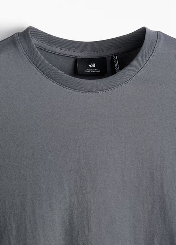 Темно-серая футболка H&M