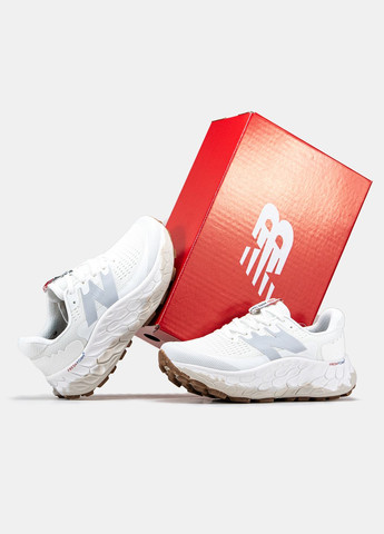 Кроссовки женские и мужские New Balance Fresh Foam white | Нью Беланс Фреш Фоам белые No Brand белые демисезоны (315883723)