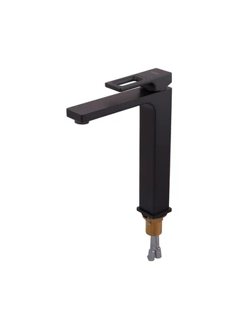 Смеситель для умывальника высокий (Цвет черный) (KR3501) KOER KB-11009-05 (388587105)