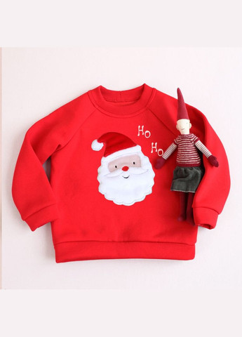 Теплый новогодний свитшот с Дедом Морозом унисекс Ladan (301026517)