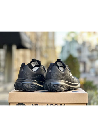 Чорні Осінні кросівки чоловічі nike acg mountain fly gore-tex black найк асж маунс флай No Brand