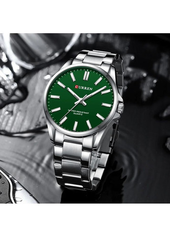 Часы 9090 серебристые для мужчин водонепроницаемые кварцевые с люминесцентной подсветкой ProDobro (367267539)