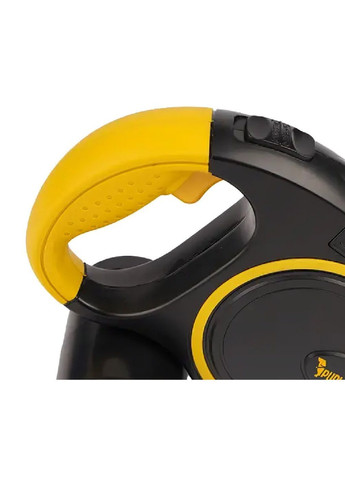 Автоматический поводок рулетка со светодиодным фонариком фиксацией ленты для собак весом 10–25 кг 5 м (481461-Prob) Unbranded (362064508)