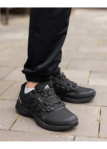 Черные демисезонные кроссовки мужские adidas terrex light gtx triple black v2 адидас No Brand