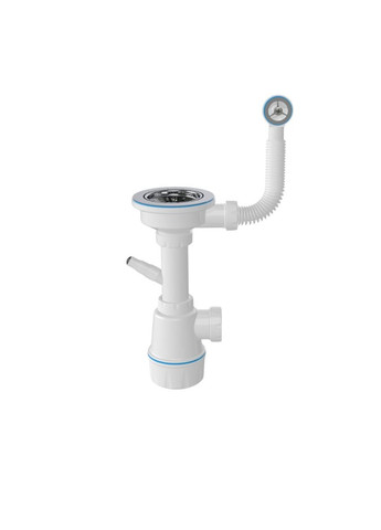 Мийка гранітна 7950 SELENA (чорна) + сифон 1041 + змішувач BG77 (чорний) Valeso (362209957)