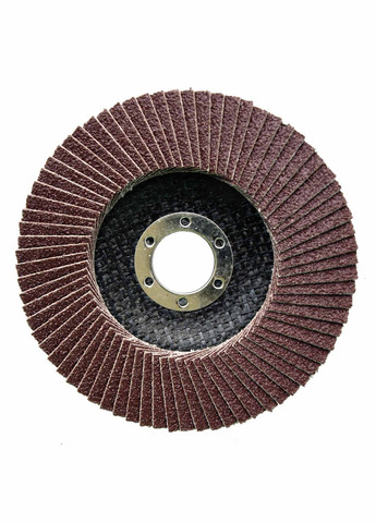 Пелюстковий шліфувальний диск Standard T27 (125 мм, P40, 22.23 мм) випуклий круг (22171) NovoAbrasive (286423730)