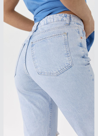 Женские джинсы рваные на коленях 600 Lurex - (292252807)